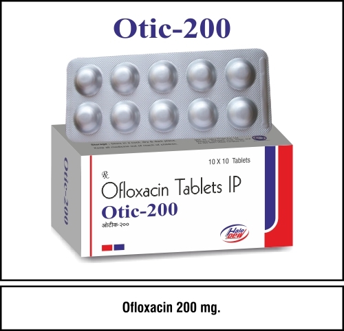 Ofloxacin 200 Mg Application: Clinic