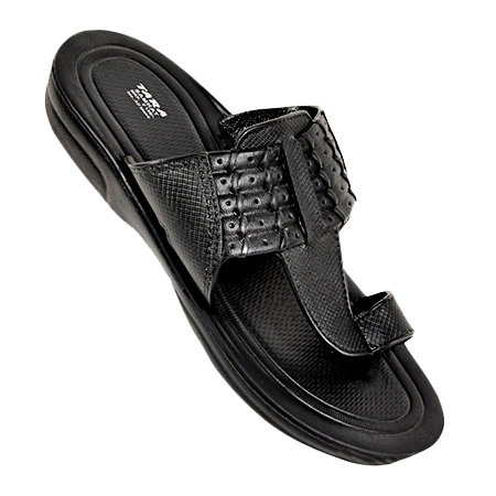 Samrat Slipper - Color: Black And Brown