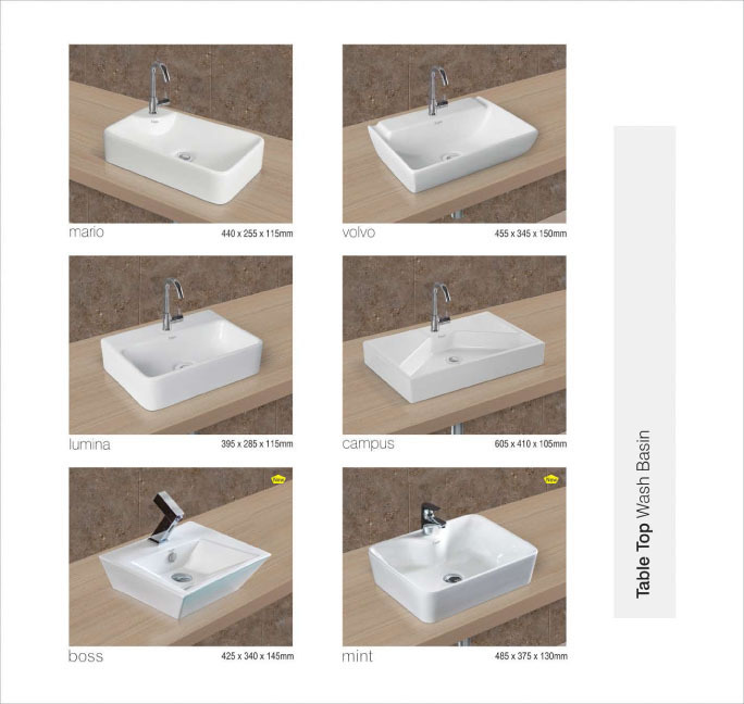 Ceramic Wall Hung Wash Basin