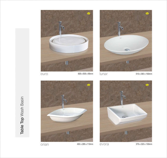 Ceramic Wall Hung Wash Basin