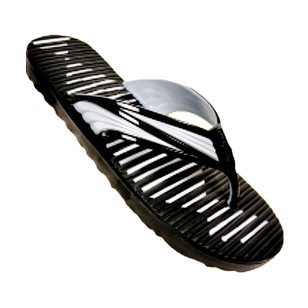 Walker-06 Slipper - Color: Black And Blue