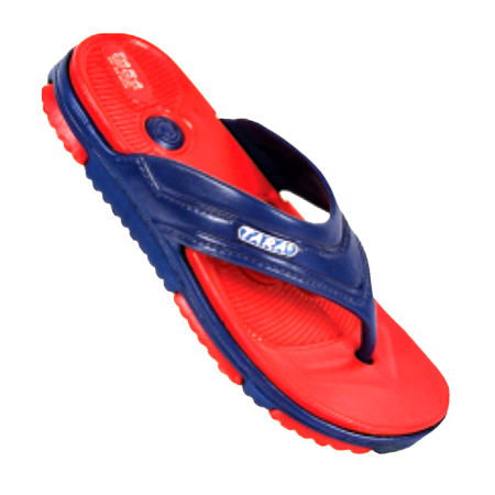 Boxer-02 Slipper - Color: Navy Blue And Grey