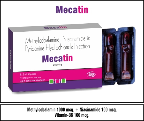 Methylcobalamine + Vita B1+ Vita B6 Application: Hospital And Clinic
