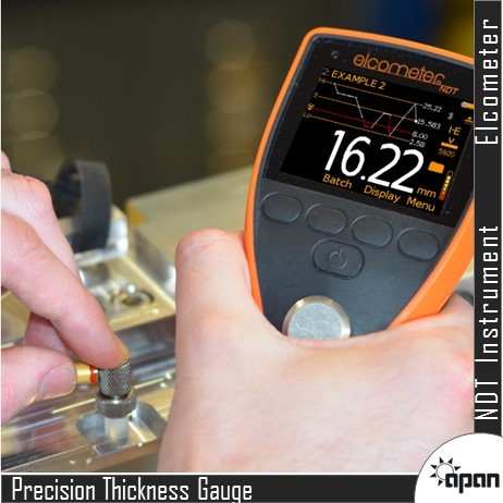 Precision Thickness Gauge - Durable Aluminum, Compact Design | High Accuracy Measurement, User-friendly Interface