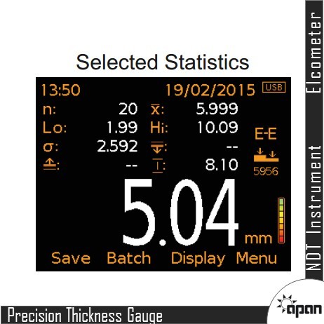 Precision Thickness Gauge - Durable Aluminum, Compact Design | High Accuracy Measurement, User-friendly Interface
