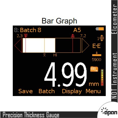 Precision Thickness Gauge - Durable Aluminum, Compact Design | High Accuracy Measurement, User-friendly Interface