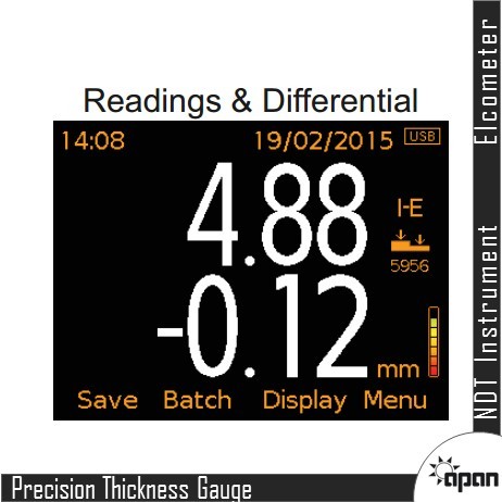 Precision Thickness Gauge - Durable Aluminum, Compact Design | High Accuracy Measurement, User-friendly Interface