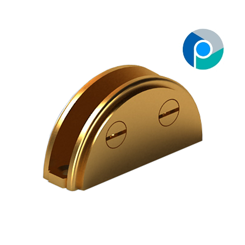 Brass D Bracket - 1.5-3 Inch Size, Polished Finish | Ideal for Bracket Fitting, Weighs 100-250 Grams