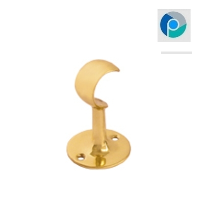 Round Brass Handrail Bracket