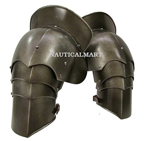 Medieval Larp Armor Pauldrons, Spaulders Guard