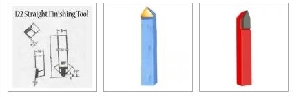 शैली 122 IND 2 सीधी फिनिशिंग टूल्स