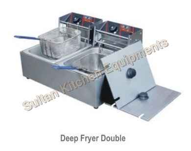 Metal Double Deep Fryer 