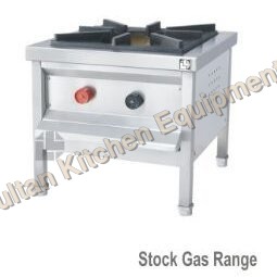 Stock Gas Range - Stainless Steel, Induction Bottom | 1 Year Warranty, 25-50 kg Weight