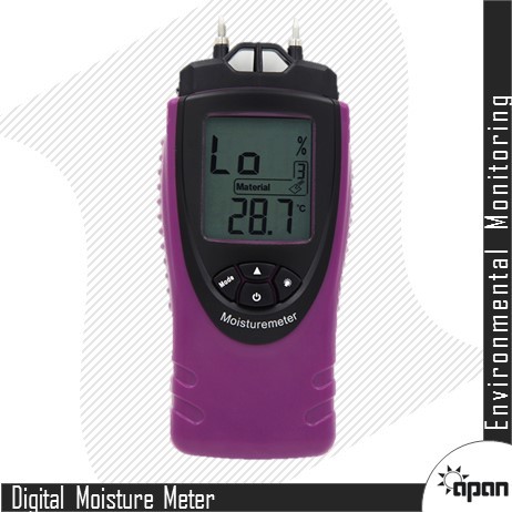 Digital Moisture Meter - Compact Design | High Precision, Easy-to-read Display, Instant Readings