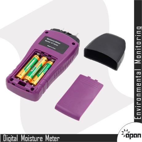 Digital Moisture Meter - Compact Design | High Precision, Easy-to-read Display, Instant Readings