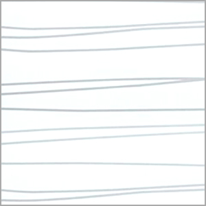 White Waves Glass