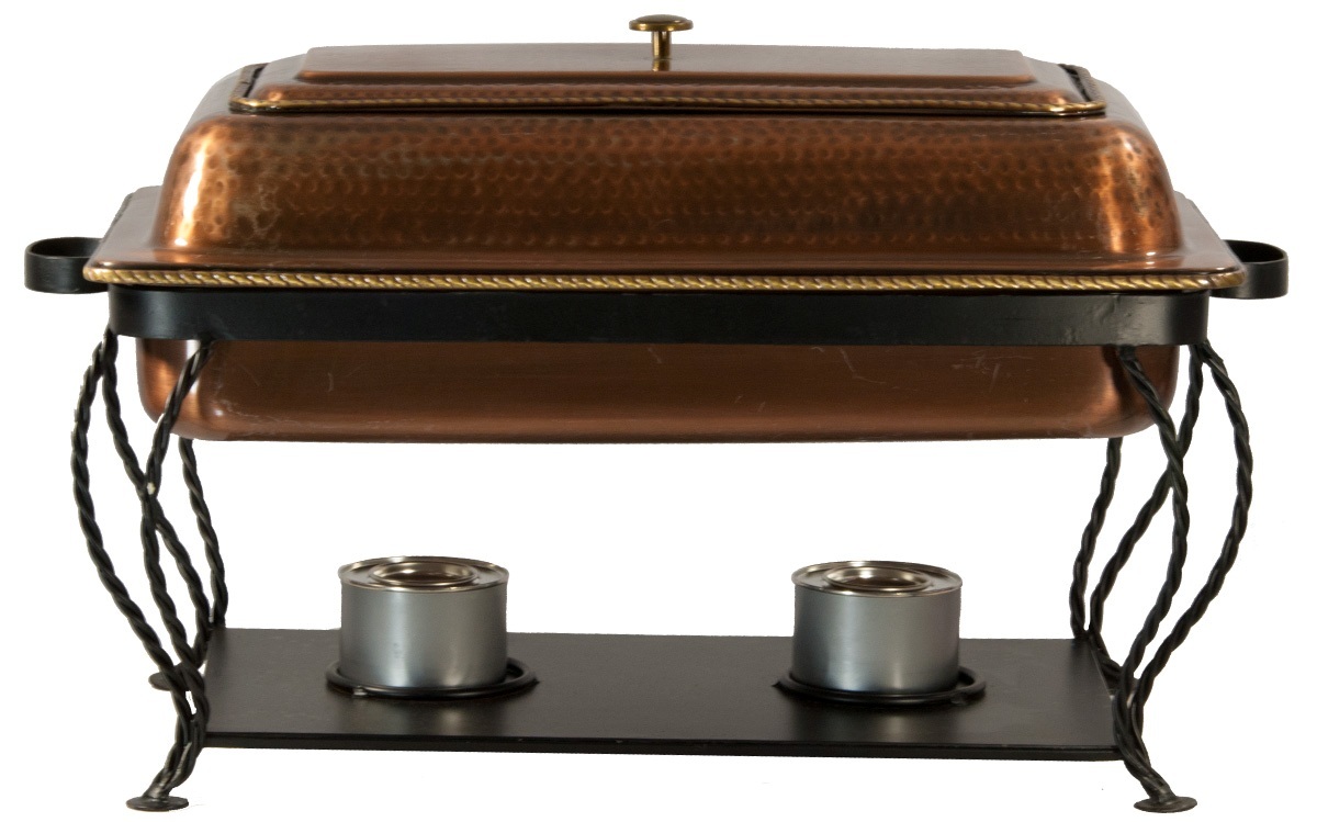 Metal Copper Chaffing Dish