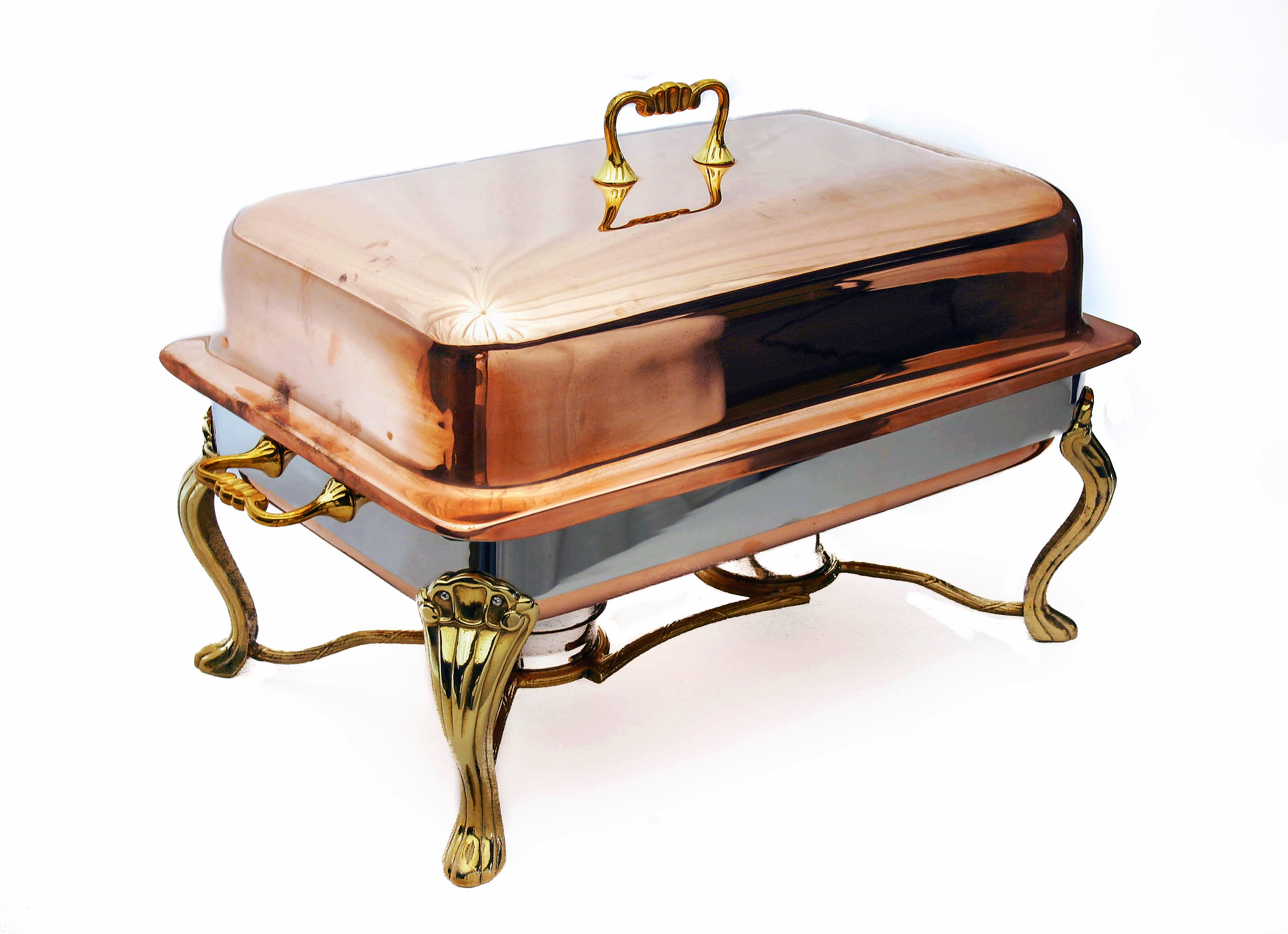 Metal Copper Chaffing Dish