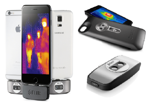 स्मार्ट फोन के लिए FLIR ONE थर्मल कैमरा