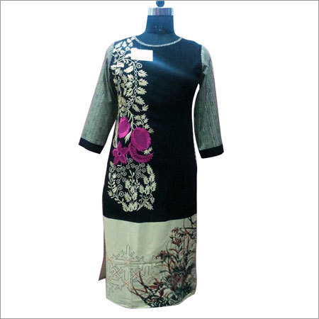 डिजाइनर कॉटन कुर्ती