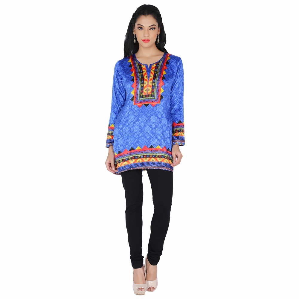 Pink Crape Kurti(pink)