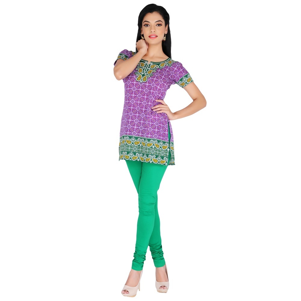 Yellow Crape Kurti(yellow)