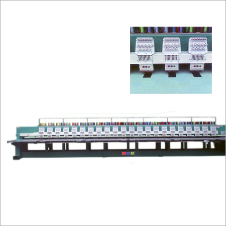 Flat Bed Embroidery Machine
