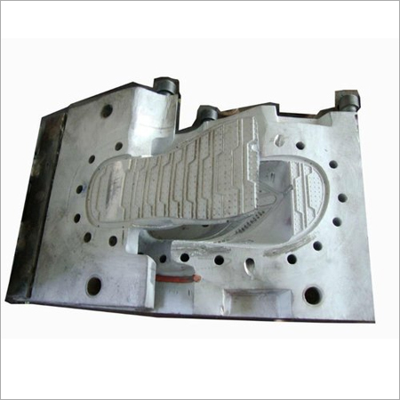 PVC Shoe Sole Mould - Aluminum, Silver Color | Longer Life, Precise Dimensions, Simple to Use, 1 Year Warranty