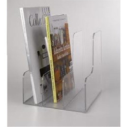 एक्रिलिक पत्रिका प्रदर्शन स्टैंड