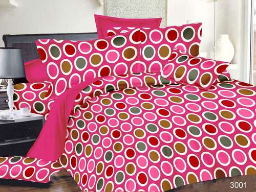 Pink Colored Bed Sheet