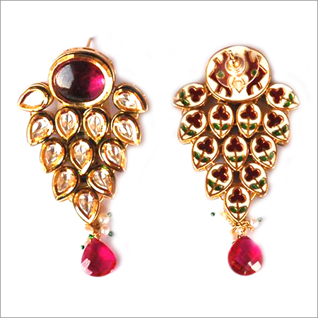 कुंदन मीना कान की बालियां