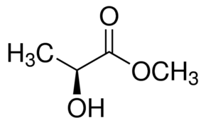 (ए) -मिथाइल एल-लैक्टेट घनत्व: 1.093 G/Cm3