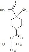 1-boc-4-मिथाइलपाइपरिडाइना 4- कार्बोक्जिलिक एसिड अनुप्रयोग: फार्मास्युटिकल उद्योग