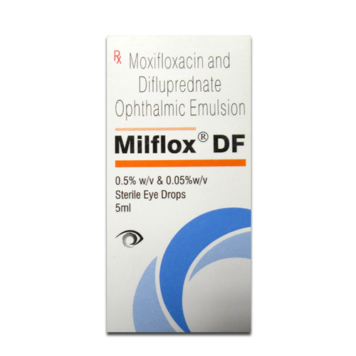 सामान्य दवाएं मोक्सीफ्लोक्सासिन आई ड्रॉप