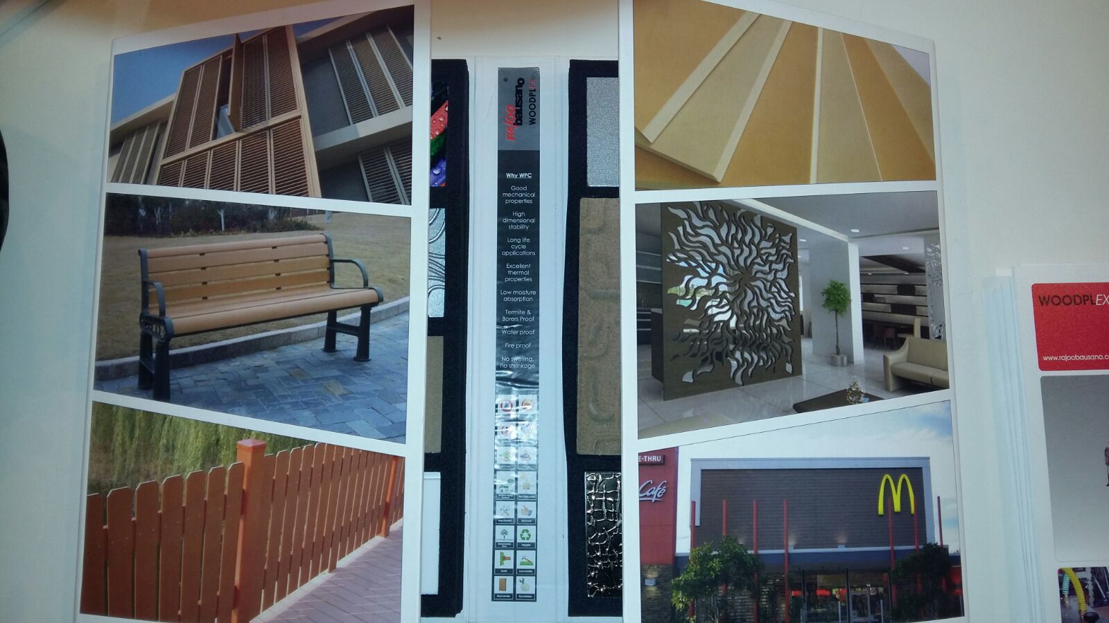 Designer Wpc Board - Color: Multicolor
