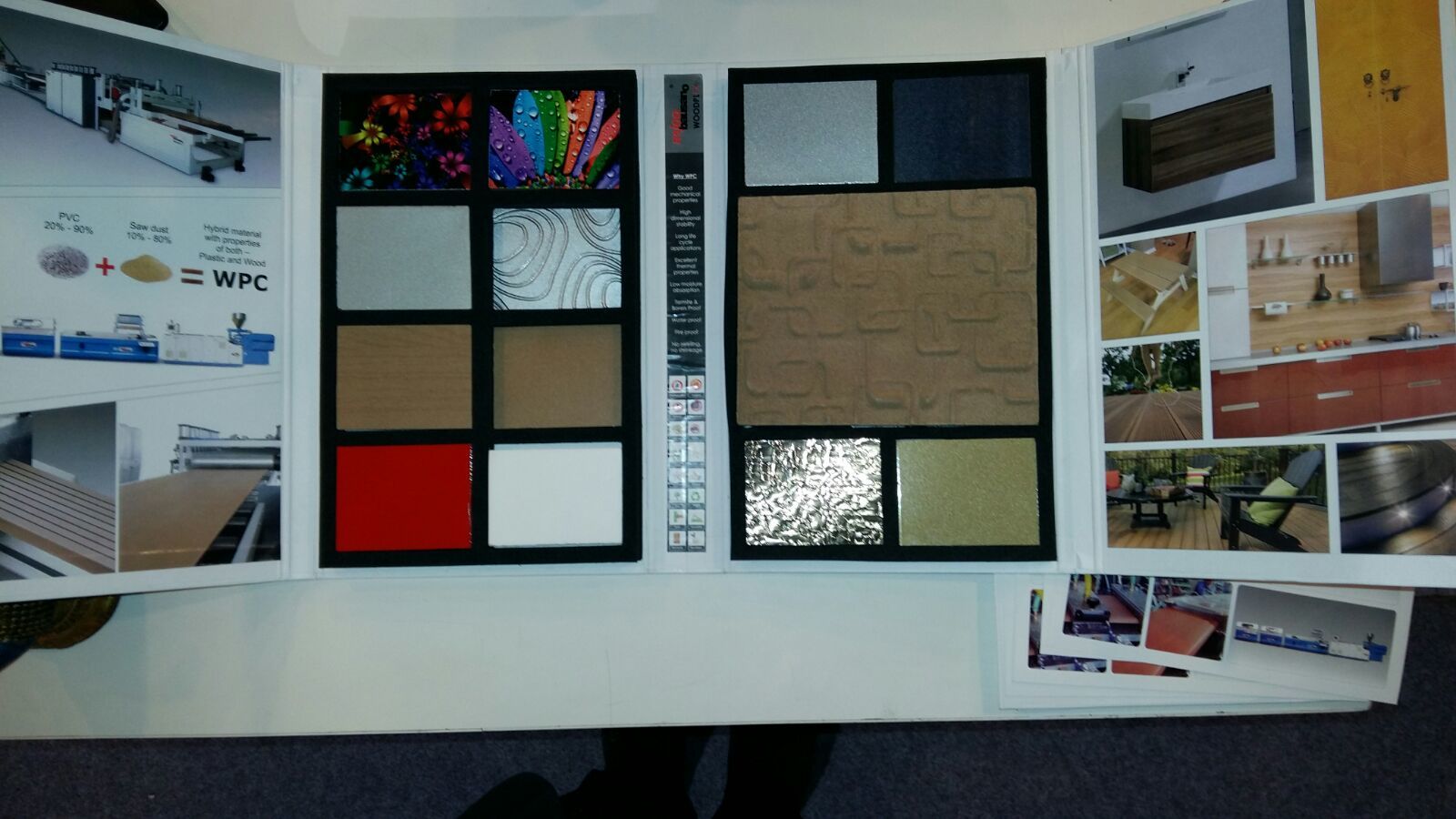 Designer Wpc Board - Color: Multicolor