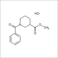मिथाइल 1-बेंज़ॉयल-पाइपरिडिनिया 3-कार्बोक्सिलेट हाइड्रोक्लोराइड अनुप्रयोग: फार्मास्युटिकल उद्योग