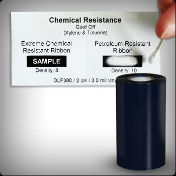 chemical resistant ribbon