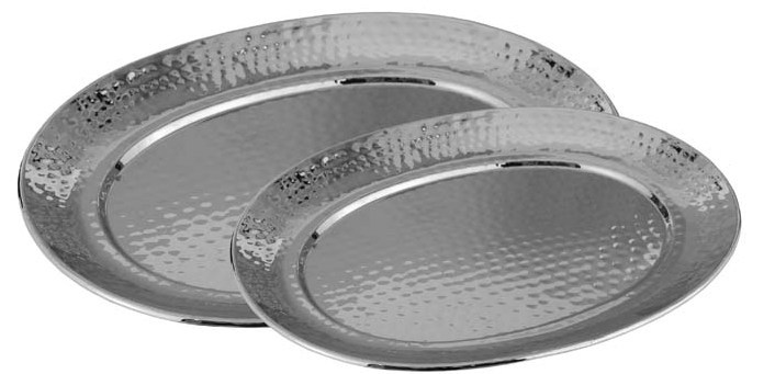 Silver Plated Oval Basket