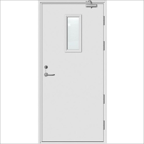 सफेद अग्निरोधक दरवाजा