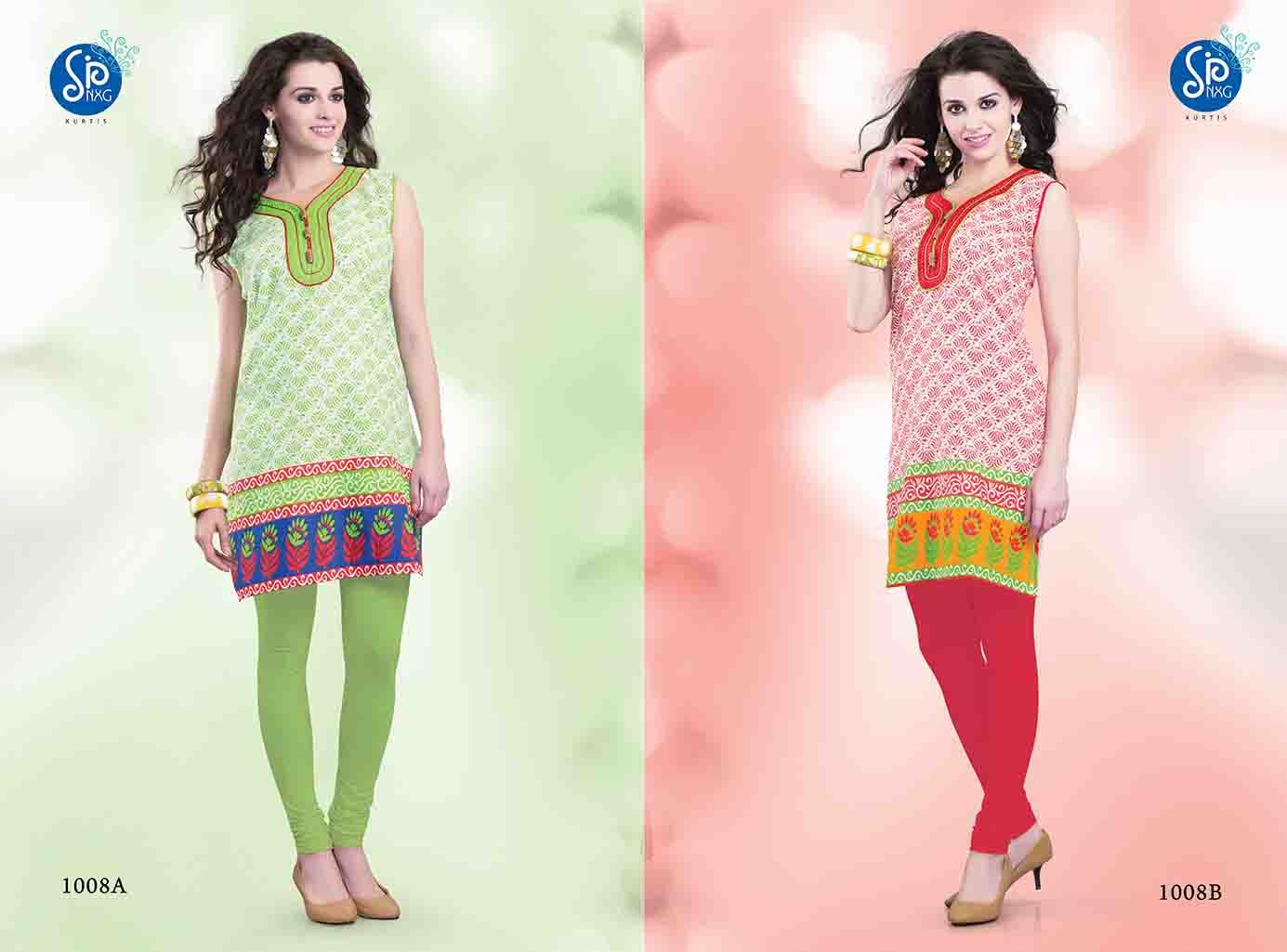 Indo Western Kurtis - Silk Blend, Knee-length, Mandarin Collar, Long Sleeves, Pink | Alluring Prints, Comfortable Wear, Elegant Look, Perfect Fit, Stylish Design