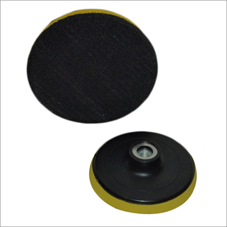 Velcro Pad - Steel, 4-6 Inch Size, Black - Elevated Durability, Weatherproof Surface, High Tensile Strength, Perfect Finish