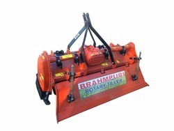 Orange Agricultural Rotary Tiller