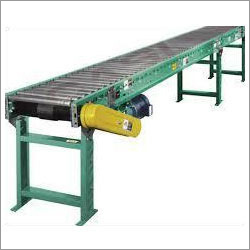 Roller Conveyor - Aluminum/Mild Steel, Curved/Straight Models | Durable Finish, High Load Bearing Capacity, Longer Working Life, Reliable Operations