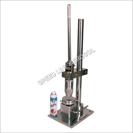 Aerosol Can Crimping Machine