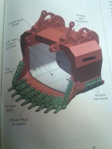 भारी उपकरण बाल्टी