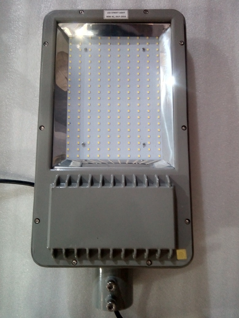 Metal Led Street Lights - Color: Grey And Black
