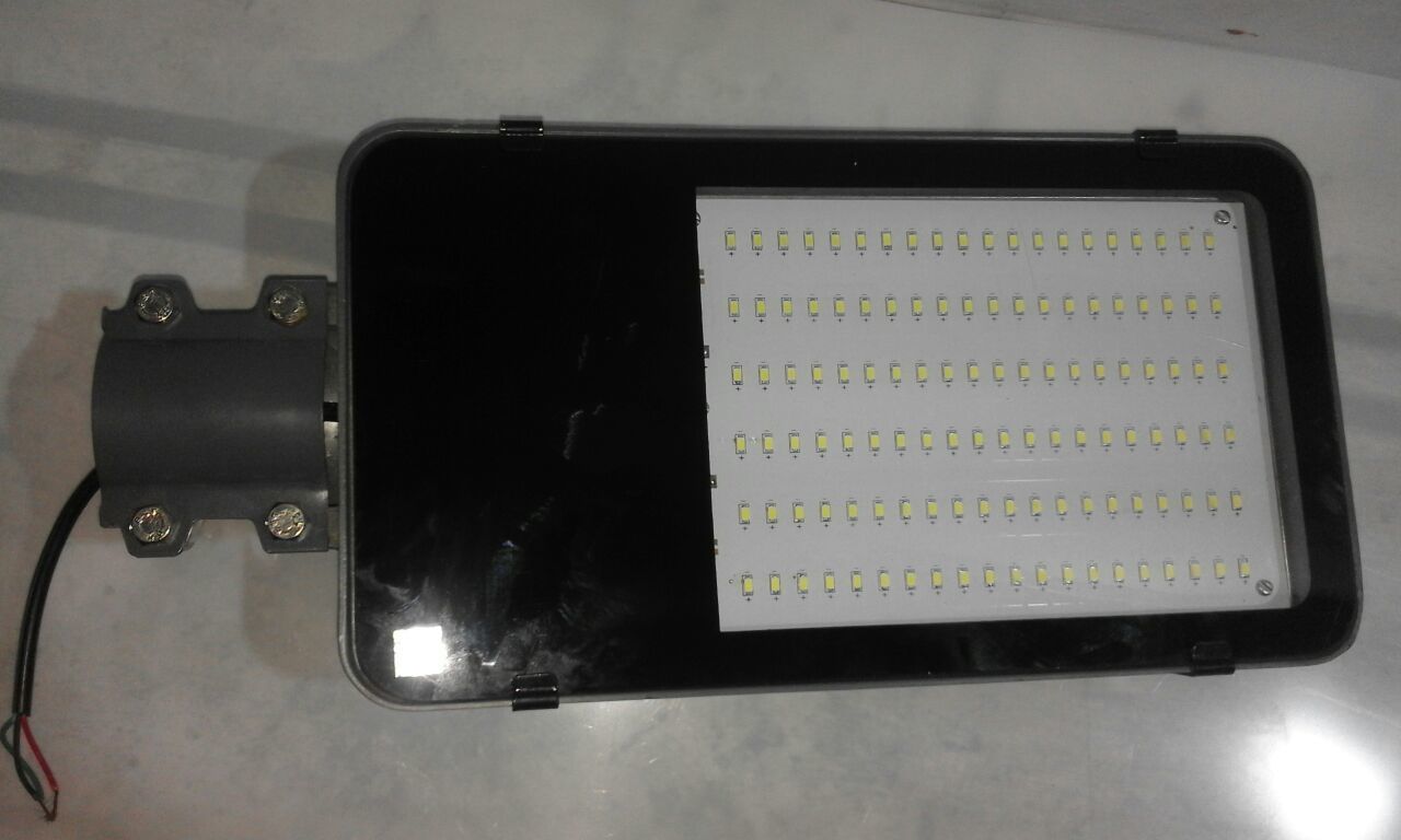 Metal Led Street Lights - Color: Grey And Black