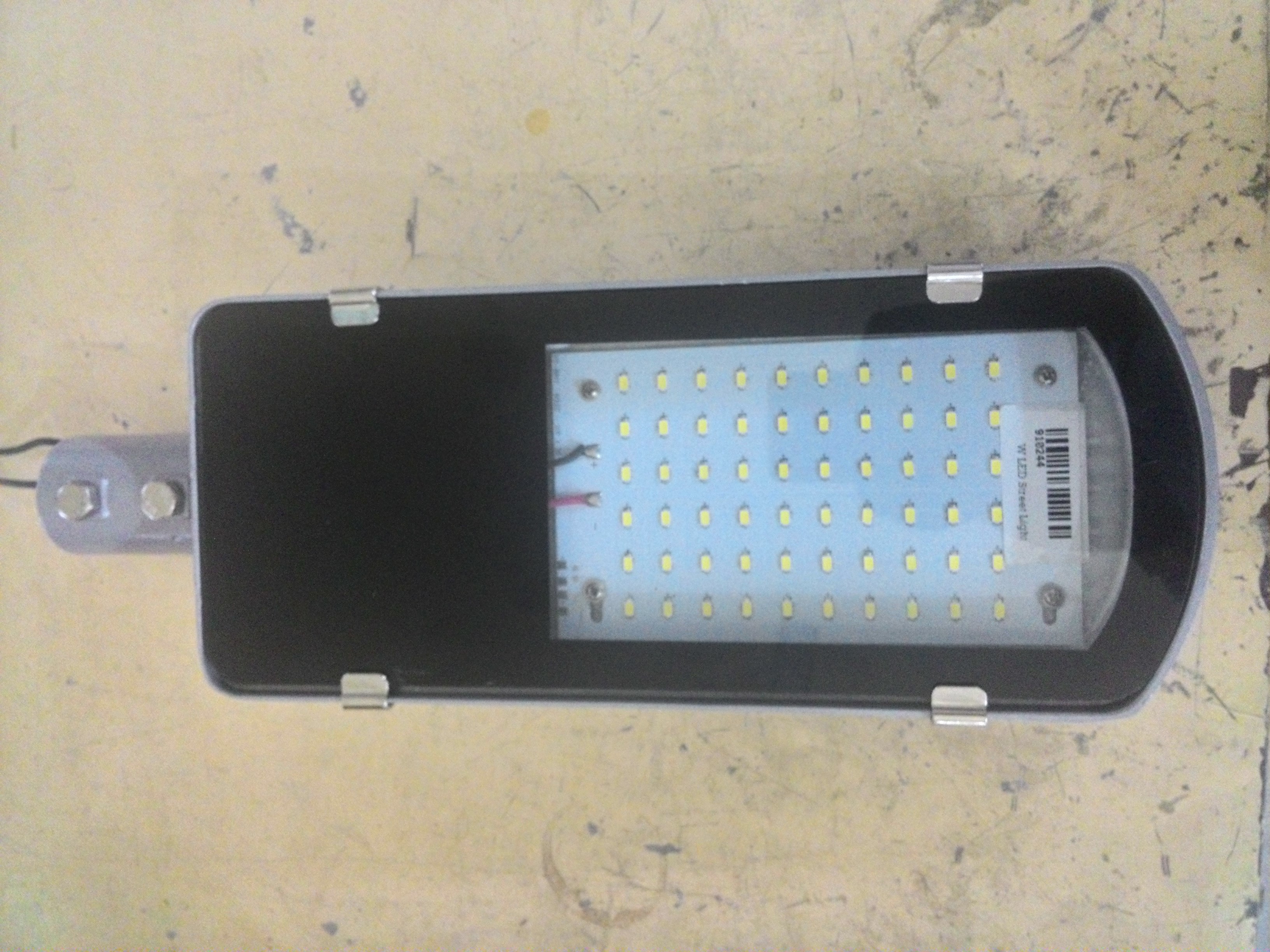 Metal Led Street Lights - Color: Grey And Black