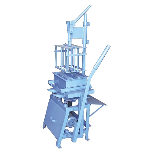 Gray Manual Block Making Machine